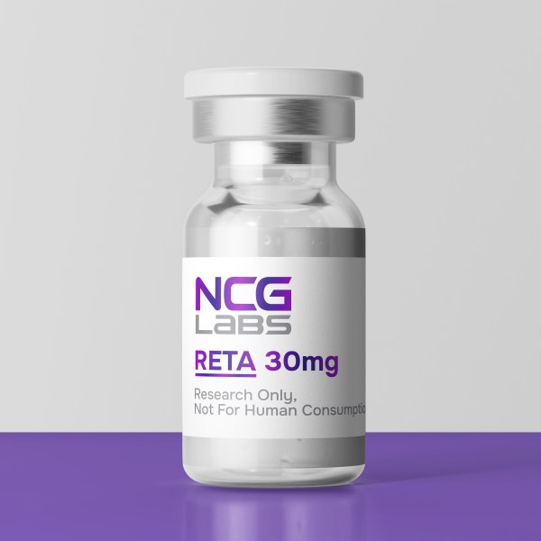 bottle of reta peptide